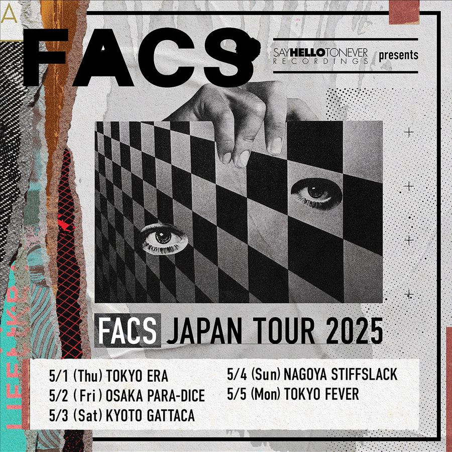 FACS JAPAN TOUR 2025 ポスター